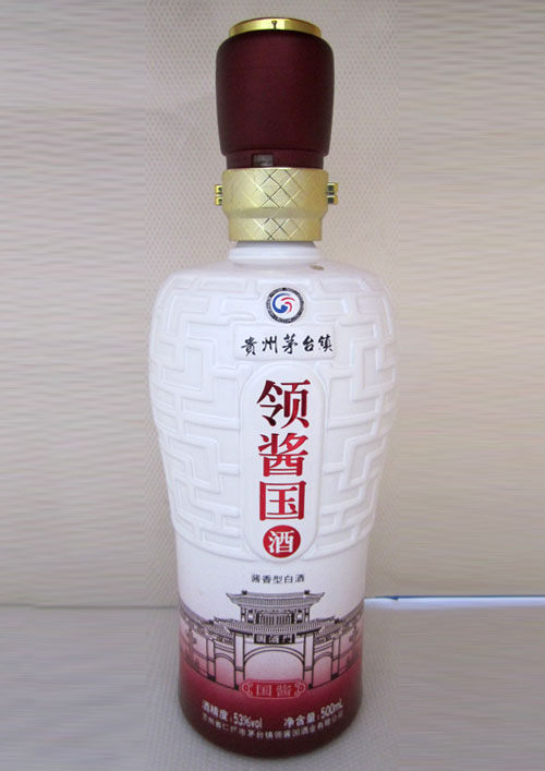 噴釉烤花瓶,仿陶酒瓶,塑料瓶蓋